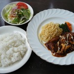 キッチン すずたとうげ - ビーフシチューAセット@1,200