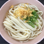 まるいち - 冷かけうどん 中  290円