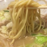 チャンポン龍 - 麺はモッチリ太麺