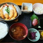 めし処　こさく - えびとじ定食