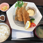 Ootoya - さっくり鯵フライ定食