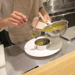 ラ・トラース - オープンキッチン(2017/6月夜)