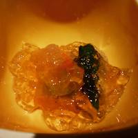 銀座 穂の河 - 何かのジュレがけ…