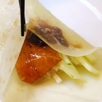 Nangokutei - 北京ダックまずは2種特製味噌で定番食べ方！唐揚げ・スープも◎