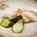 鳥しき - お新香