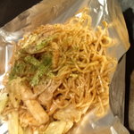 Hiroshima Fuu Okonomiyaki Teppanyaki Hassei - いか焼きそば