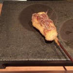 串揚げ 依知川 - 真鯛とみょうが