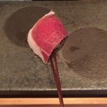 串揚げ 依知川 - 生ハムとチーズ