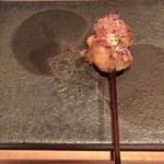 串揚げ 依知川 - 真だこと新生姜