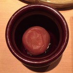 串揚げ 依知川 - 紀州南高梅