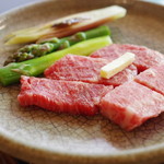 ぬなわや - 三田牛の陶板焼き