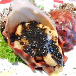 ラ フルール ド スリジエ - ホヤにかけてあるのは、海苔のドレッシング