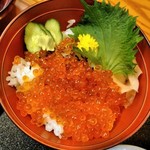 Oshokujidokoro Uchiyama - [料理] いくら丼 アップ♪ｗ