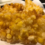 飲み食い処 池家 - トウモロコシの天ぷら