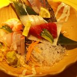 汐の風 - 　刺身5種盛り
