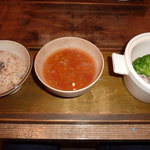 実身美 sangmi サンミ - 旬野菜のポトフ・デトックストマトスープ・玄米ごはん（メイン）