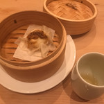 笹組 調整 - 本日の出汁とフカヒレ焼売