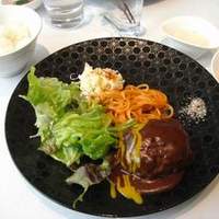 ハルヤマシタ 東京本店 - ハルヤマシタ新和洋食　黒毛丹波牛和風炭火ハンバーグ御膳　\2900