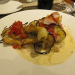 キャトルラパン 北梅田 - 1706_キャトルラパン 北梅田_海老と白身魚のソテー