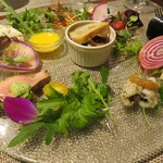 キャトルラパン 北梅田 - 1706_キャトルラパン 北梅田_前菜8種盛