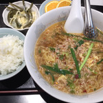櫻苑 - 四川麺ランチ¥680