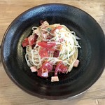 ログ - ペペロンチーノ、980円です。