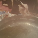 器いろ - ジャブシャブの様子