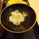 うなぎ処　岡 - 肝吸い