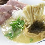 青波 - 1706_青波_無情(鶏白湯)塩＠800円 麺は自家製！