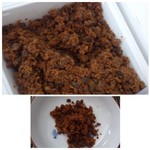三嶋亭 - ◆牛肉は赤身部分を使用され、何日もかけて煮こまれているそう。 程よい柔らかさで、甘辛いお味付もよく浸みています。 こういう品としては、生姜風味は軽め。