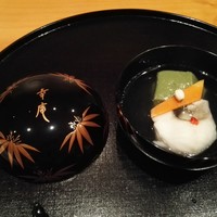 日本料理 幸庵 - アイナメ葛打ちの椀