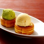 Imagawa ice cream (vanilla or matcha)