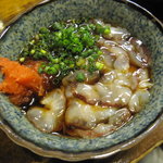 魚虎 - 赤ナマコ酢 300円