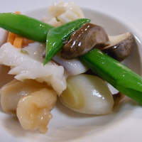 古月 - 海鮮＆野菜炒め。これも中華定番。
