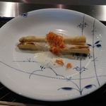 ホワイトアスパラガスのロースト