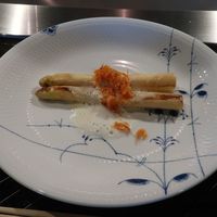 横浜うかい亭 - ホワイトアスパラガスのロースト