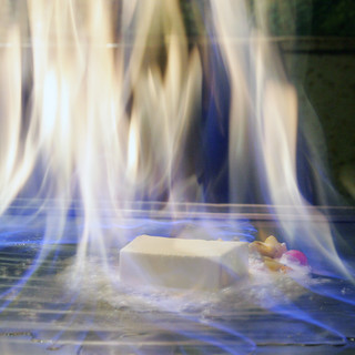 Colza's specialty Ice cream Teppanyaki