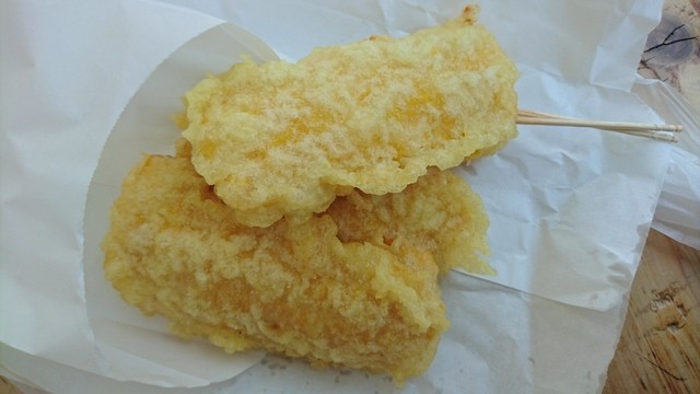 新青森駅で 焼きそば 嶽きみ天ぷら By ｙｒ 閉店 黒石や 新青森 焼きそば 食べログ
