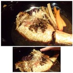 大どころ - ＊反対側から撮り、主人の指を添えましたので大きさがわかりますかしら。