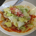 背脂らーめん宮本 - 冷やしトマト麺