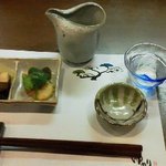 味楽 ゆめり - 110222石川　ゆめり　お通しと池月