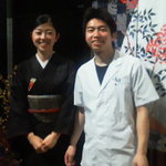 味楽 ゆめり - 110222石川　ゆめり　ご主人と女将さん