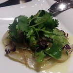 ビストロコバ - 北海ダコのエスニック風カルパッチョ。