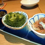 蕎麦居酒屋 彩海 - 珍味三種盛り