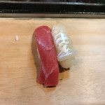 かつ喜寿し - 赤身にヒラメ