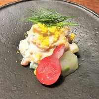 九つ井 玉川店 - 夏やさい黄身白和え