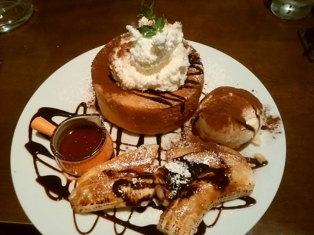 厚焼きパンケーキ By くつろぎのひととき Ships 富士見町 バル バール 食べログ