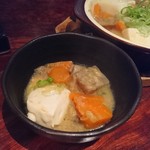 あか豆 - 牛もつ煮込み