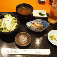 魚竹 - 海鮮丼のセット