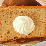 黒糖シフォンケーキ